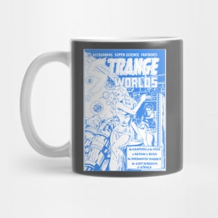 Strange Worlds No 4 Blue Line Mug